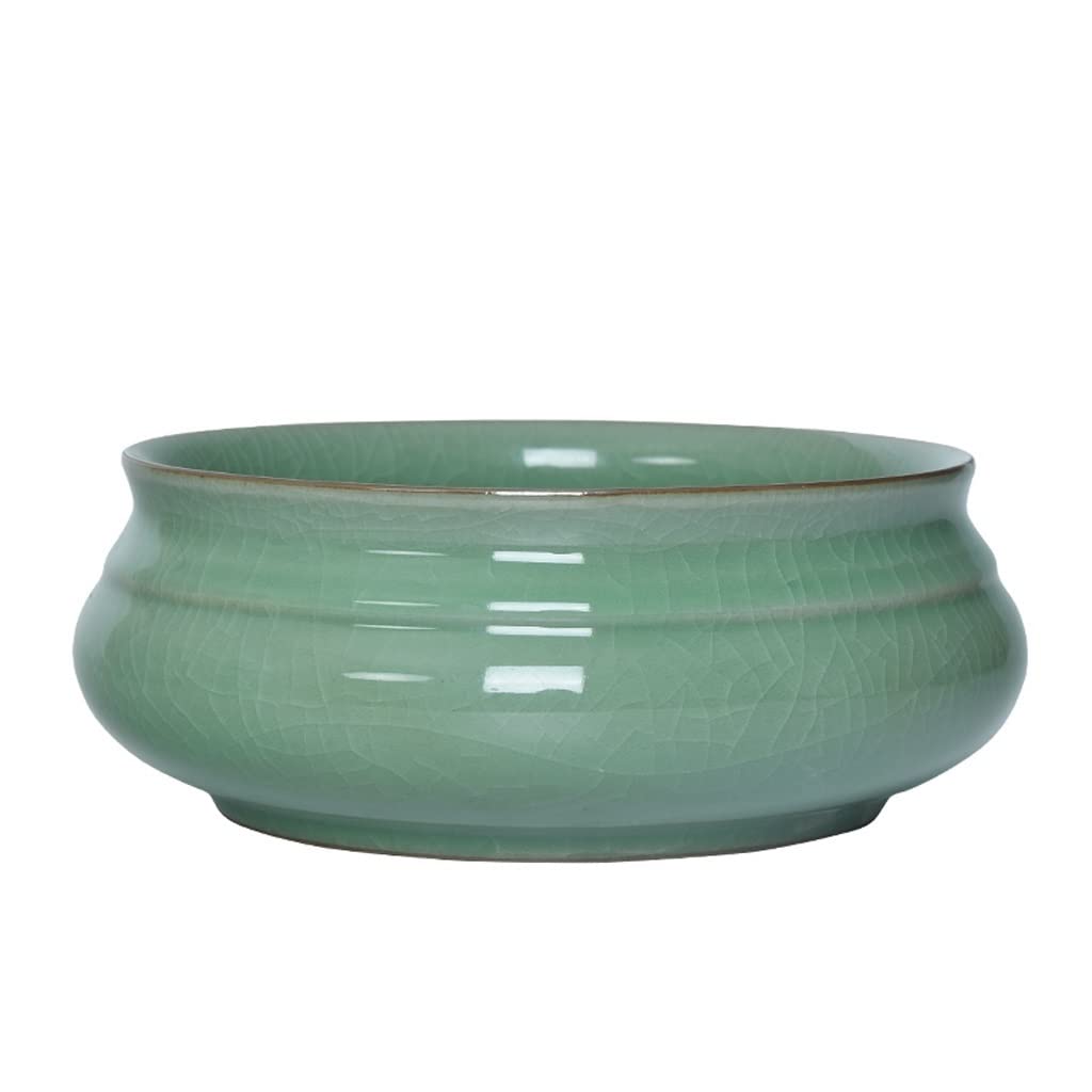 Incense Burner Indoor Porcelain Incense Burner Ceramic Household Worship Furnace Large Censer