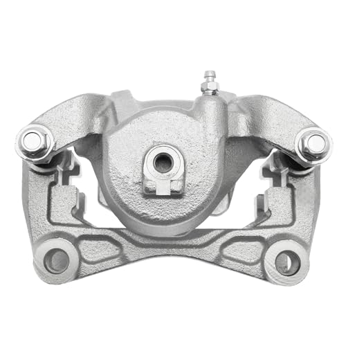 Image of Detroit Axle - Front Right Brake Caliper for 2010-2013 Nissan Altima, 2011-2012 Sentra, Passenger Side Disc Brake Caliper with Bracket Replacement