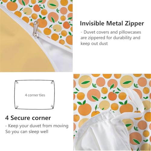 Parure de lit 3 pièces 240x260 en microfibre douce premium
