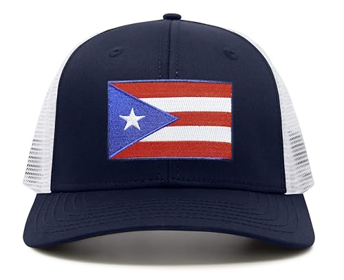 Image of International Tie State Hat for Men and Women, Adjustable Snapback Trucker Baseball Cap with Embroidered Patch