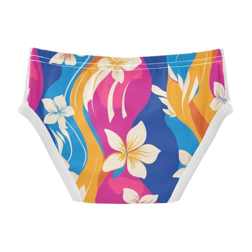 Retro Boho Flower Toddler Boys Comfort Kids Underwear Cute Undies2