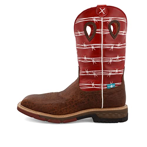 Image of Twisted X Men's12 Pull On Nano Composite Toe Waterproof Western Work Boot