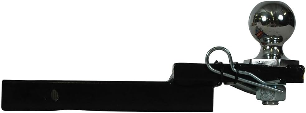 REESE Towpower 7043000 Interlock Trailer Hitch Ball Mount Starter Kit, 1.25" Square Receiver, 3,500 lbs Capacity and 72783 Universal Trailer Heavy Duty Steel Coupler Lock with 2 Keys