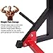 Adjustable Barbell Squat Rack Stand, Max Load 200KG, Heavy-Duty Steel Frame for Weight Lifting, Multi-Function Home Gym Fitness Equipment