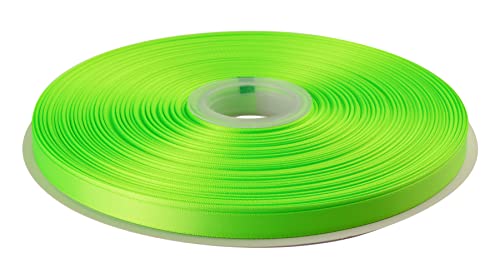 Double Faced Satin Ribbon, 9mm X 91M, Solid Polyester Ribbon for Gift Wrapping Crafts, Wedding Party Ceremony Decoration