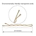 KangSong 2.5 inches Metal Bobby Pins Metallic Gold Hairpins Blond Hair Clips for Women Girls Hair Accessories with Storage box (62Pcs Gold)