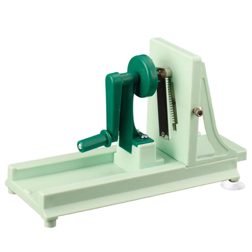 PRETYZOOM Râpe Manuelle Multifonction pour Légumes en Acier Inoxydable et Abs Tambour Rotatif, Cuisine Quotidienne