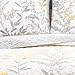 Lush Decor Aprile Reversible Floral Quilt Queen Size 3 Piece Set Full/Queen, Yellow & Gray - Bedding Set - Floral Quilt - Cottage Bedroom Décor