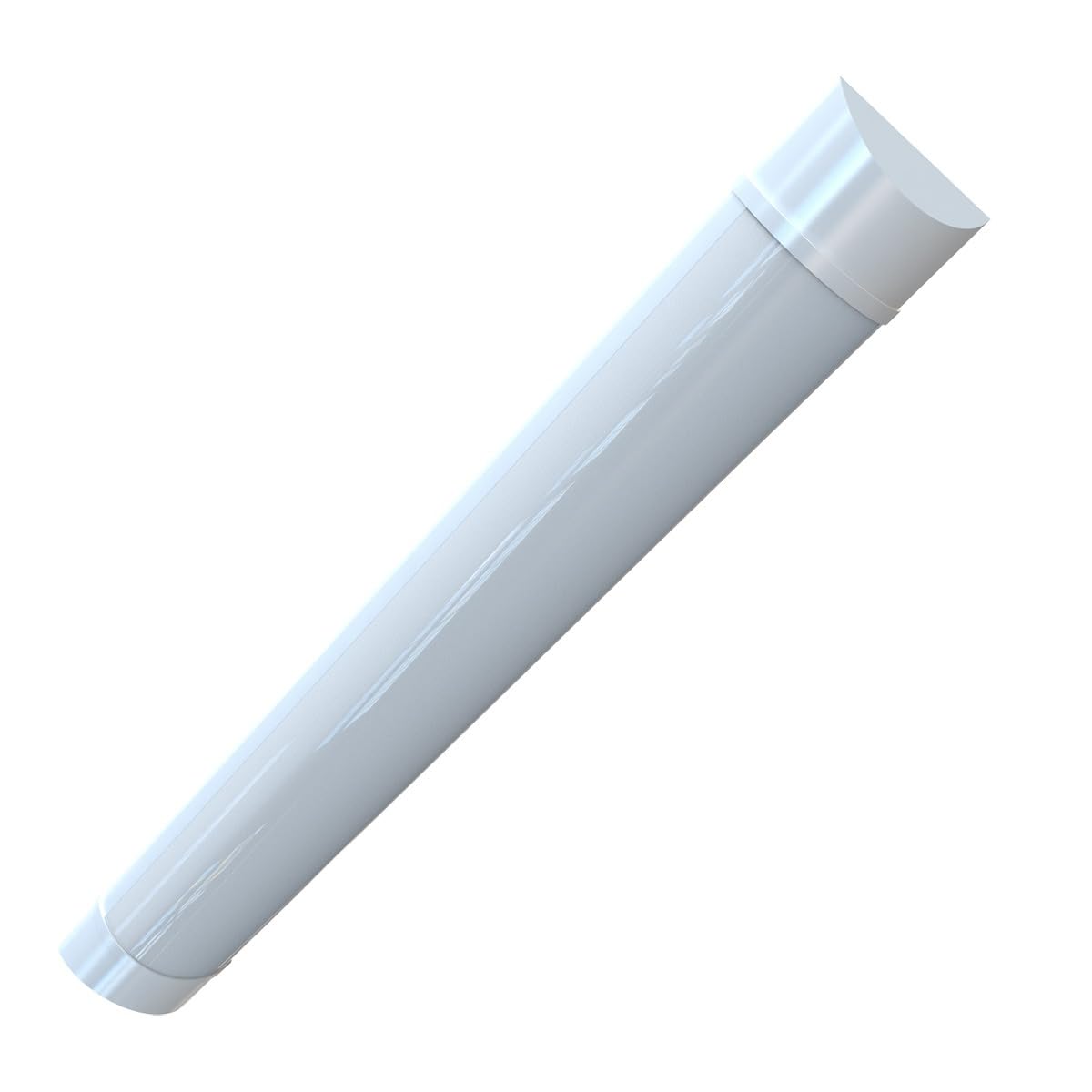 Simple Lighting White Simple Lighting® 2Ft Led Batten Light 20W 2400Lm, Cct Colour Selectable (Warm/Natural/Cool ), Power Adjustable Slimline Garage Lighting For Kitchen Utility Workshop