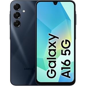 Samsung Galaxy A16 5G 128GB+ 4GB 6.7″ Super AMOLED Display, 50MP Camera, 5000mAh Battery, Android Phone – Black New