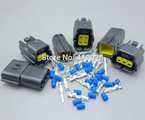 15sets =5sets 2/3/4 Pin Way Waterproof Wire Waterproof Connector Plug Car Auto Sealed Electrical Set Car Truck Connectors - Cables, Adapters & Sockets -