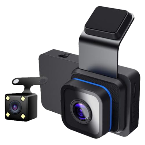 2 Dashcam WiFi Da 1080p Con Fotocamere Anteriori E Posteriori Singoli Con Fotocamera LCD Da 3 Pollici 3 E