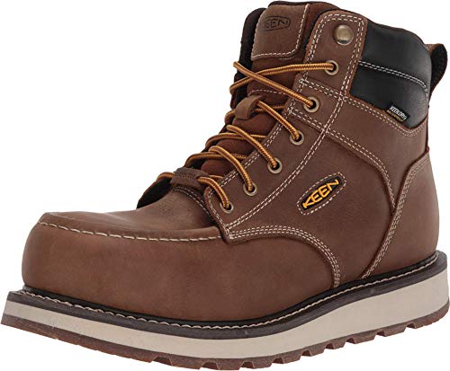 KEEN Utility Cincinnati 6' Carbon Fiber Toe Waterproof Belgian/Sandshell 7 D (M)