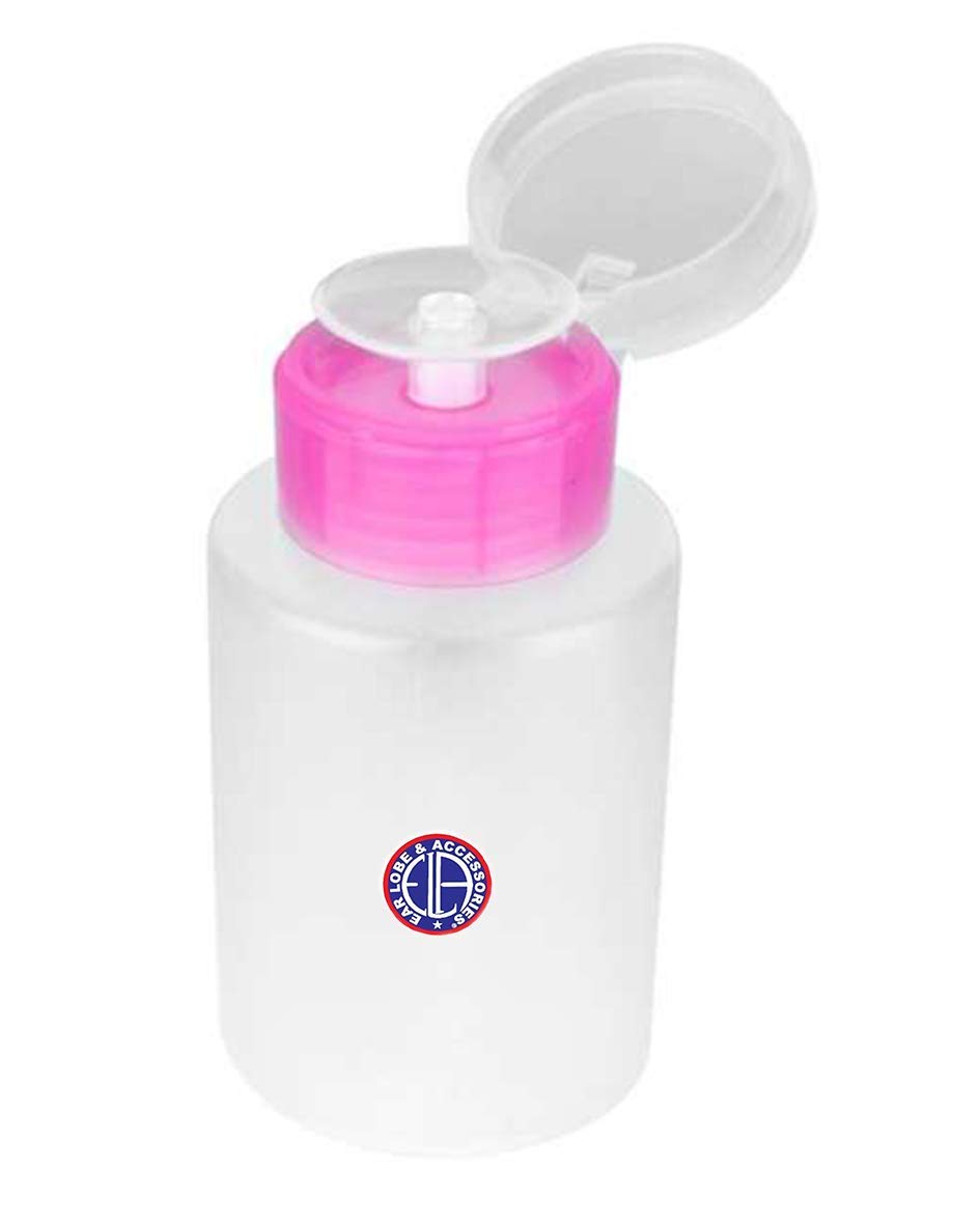 [Ear Lobe & Accessories] Push-Down Acetone/Nail Polish Remover Dispenser | Empty, 200 ml, Clear - Pack of 1-image-35