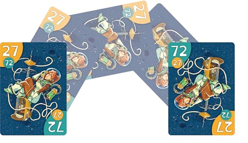 Tether - Juego de mesa para 2 jugadores para adultos - Caja pequeña para viaje - Juego único con baraja espejo donde la perspectiva importa miniatura 3