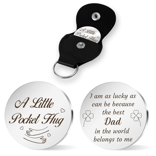 Nsetriu Gifts For Dad Gifts Fathers Day Pocket Hugs Gifts For Dads Christmas Presents dad Birthday Gifts Funny Father‘s Day For Daddy From Daughter Gift Ideas For Papa Presents For Valentines Day
