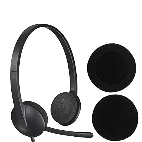 4 pares (2.4") de almohadillas de espuma de reemplazo para auriculares compatibles con Logitech H600 H330 H340 y Sony MDR-G45LP MDR-G55LP MDR-G410LP MDR-G101LP MDR-G42LP MDR-G45 SRF-HM33 miniatura 7