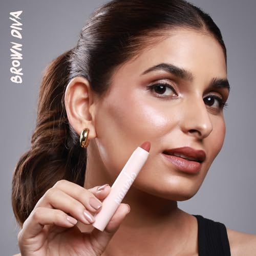 Image of Gleva Crayon Lipstick Brown Diva (Matte)