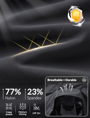 baleaf Men's Athletic Running Shorts 9 Inch Quick Dry Workout Zipper Pocket for Gym Basketball4