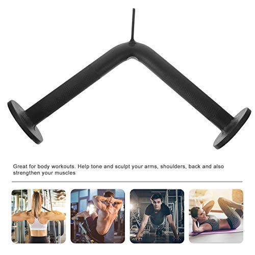 BESPORTBLE Barra de pressão em forma de V, acessório para máquina de halterofilismo para uso em casa