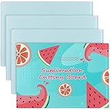 Utilisations multiples : cette planche à découper en verre par sublimation peut être utilisée comme tapis de découpe pratique, planche de service, dessous de plat transparent, support de casserole, assiette à fromage ou palette de verre artistique, décoration de cuisine, et est également un cadeau idéal pour la famille et les amis.