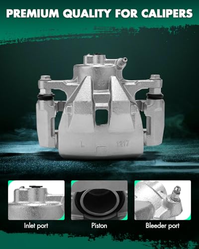 Image of SCITOO Front Left+Right Brake Calipers With Bracket 19B3129 19B3128 Compatible For Lexus For ES350 2007-2012 2016-2018,For Toyota For Avalon 2008-2018,For Toyota For Camry 2007-2017