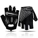 Faneam Eté Gants de Cyclisme Vélo Respirant Gant VTT Demi Doigts Homme Anti-Choc Gants Bicyclette Gel Rembourrés Gants de Sport Moto Scooter Antidérapant Gants Velo pour Homme et Femme