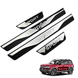 For Ford Bronco sport 2021 2022 Accessories Steel Door Cover Door Sill Protector Door Scuff Plate...