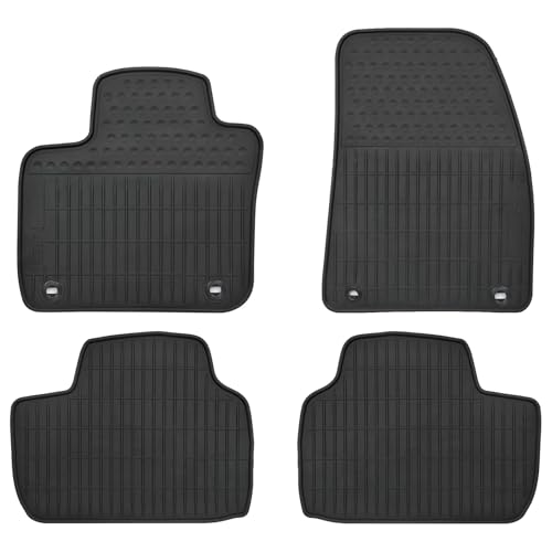 Tapis de voiture en caoutchouc noir Volvo XC40 C40 Recharge 2023 tapis de sol hiver sur mesure