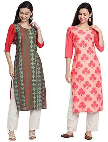 Image of Women's Crepe Regular Kurta