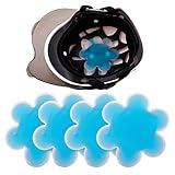 Head Ice Pack for Headache, Migraine, Fever - Cool Down Cold Pack Soothing Gel for Catcher Helmets, Riding Helmet, Keep Cool (Teal)
