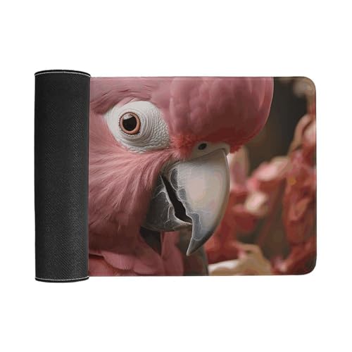 Tapis de souris imperméable grande taille antidérapant rose - 3