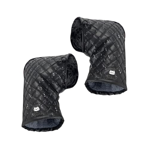 Montas de motocicletas impermeables calientes para manillares, guantes de protección de viento frío | Guantes unisex para ciclismo, scooter motocicleta, accesorio cómodo seguro para conductores