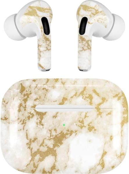 Skinit Decal Audio Skin Compatible with Apple AirPods Pro - Ivory Taupe Design