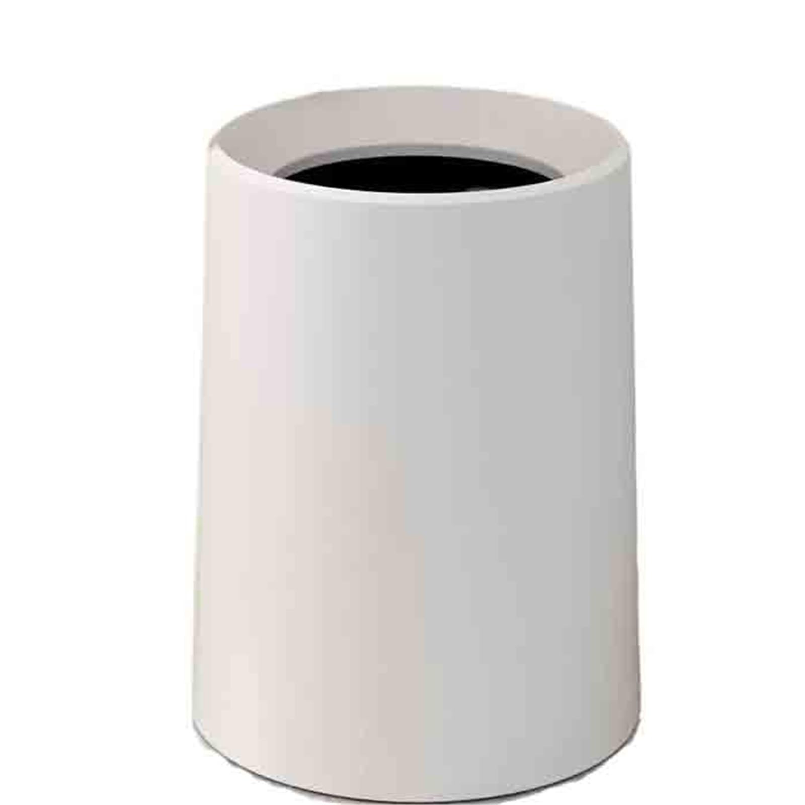 Waste Bins Large Garbage Bin For Household Use Capacity Living Room Bedroom Toilet Bathroom(White)