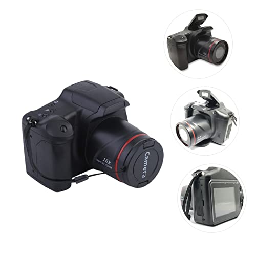 Uonlytech Câmera Câmera De Vídeo Profissional Filmadora Digital Fotografica Telefoto De Definição Ba