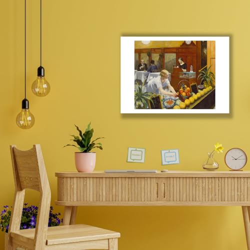 Cuadro de Edward Hopper Mesas para mujer ideal para decorar tu salón 2