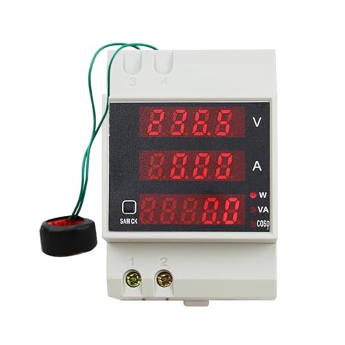 Voltmètre Rail Din multifonctions pour analyser la consommation électrique réelle - 3