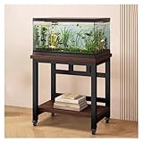 JYHHCYS 20 30 10 Gallonen, Robust Terrariumständer Mit Rollen Für Zuhause Oder Büro:...