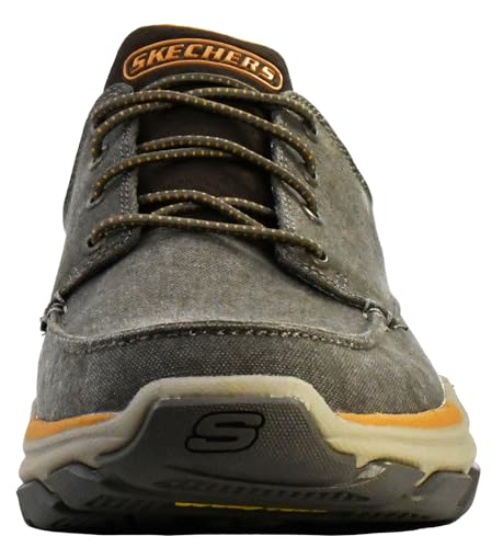 Skechers Men's Respected - Loleto Moc Toe Slip On, Brown, 9 M US by Skechers - Used condition - Image 2