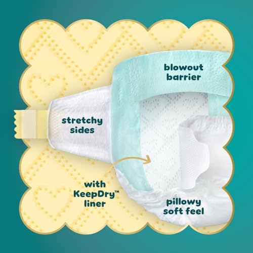 image for Pampers Baby Diapers - Swaddlers - Size 3, 168 Count, Ultra Absorbant 