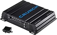 Crunch GPX750.1D Digitaler Auto-Verstärker, 1 Kanal, 750 W, Lautstärkeregelung, Bass/Höhen, geeignet für (Automarke): Univer