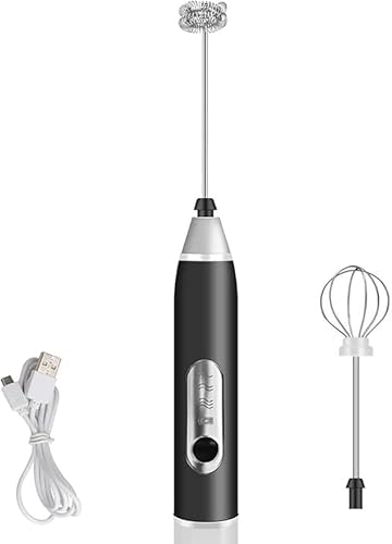 Mini Mixer Portátil Recarregável com Mola de Fuê e Espuma