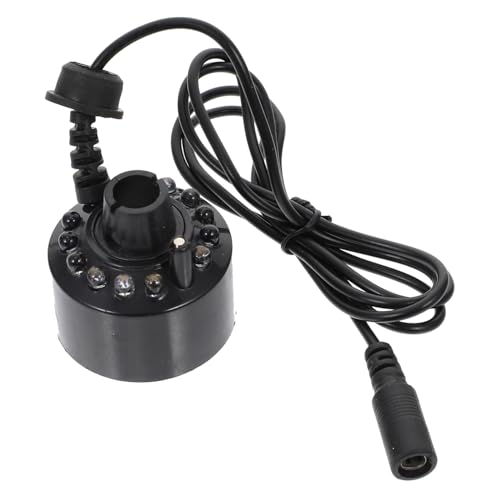 GOOHOCHY 2 Pcs Aquarium Decor Lamp Fog Maker Fish Tank Light for Indoor Outdoor Fountain Pond