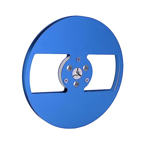 Carretel de Captação de Carretel Aberto, Carretel de Fita Vazio Profissional 1/4 7 Peças de Máquina