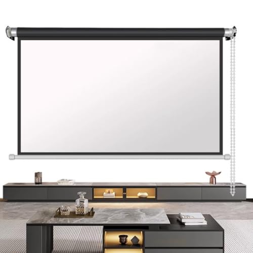 Pantalla manual para proyector portátil de 60 pulgadas miniatura 3