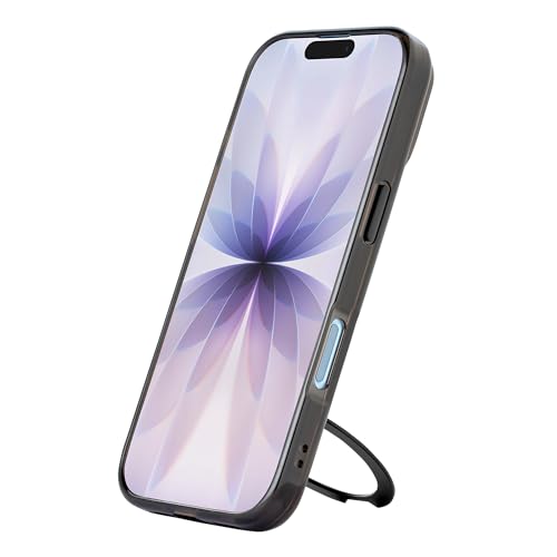 Image of TEKNE Crystal360 Back Case Cover for iPhone 17 | Slim Polycarbonate Hard Case | Scratch Resistant | Wireless Charging Compatible | Black