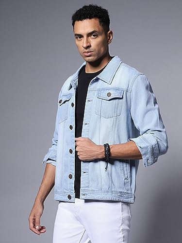 Image of HIGH Star Men's Denim Standard Length Jackets