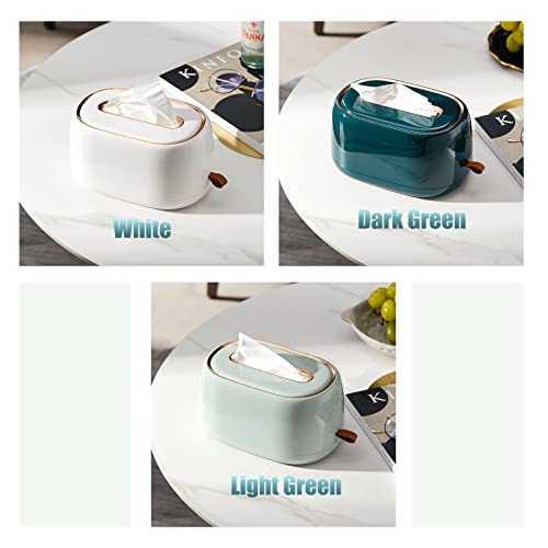Bonnu Suporte De Caixa De Lenços Com Mola De Mesa Tampa De Caixa De Lenços De Parede De Papel Toalha