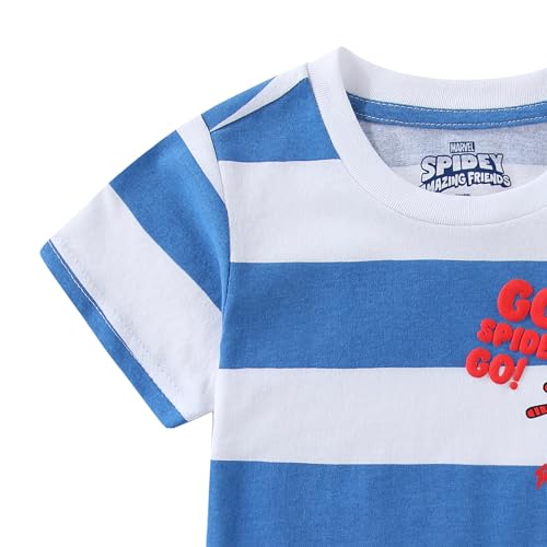 Marvel Spidey and His Amazing Friends Boys Short Sleeve T-Shirt for Toddler and Big Kids2